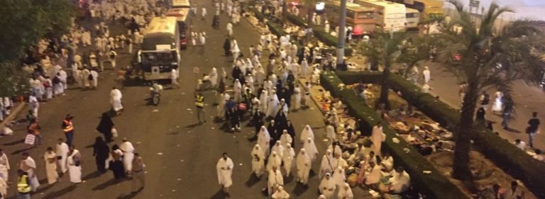Pilgrims in Makkah